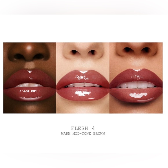 PAT MCGRATH LABS LUST Lip Gloss Color Flesh 4 - a warm mid-tone brown NEW IN BOX - Picture 4 of 5
